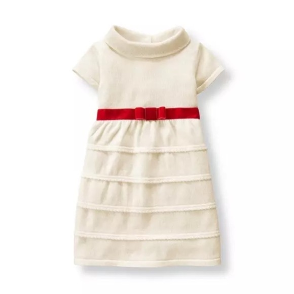 Janie and Jack Other - Janie & Jack Dot Trim Sweater Dress 18-24 Months